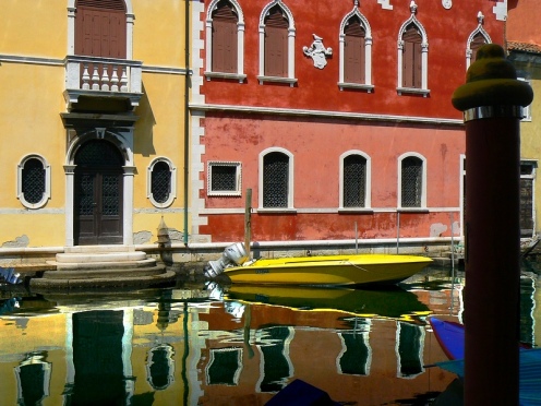 Venice Yellow Boat